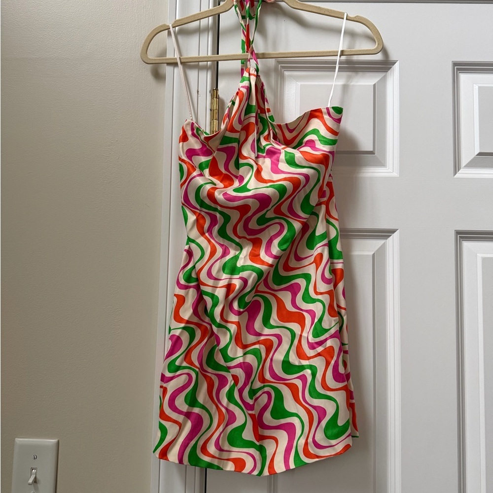 Zara Colorful Patterned Dress